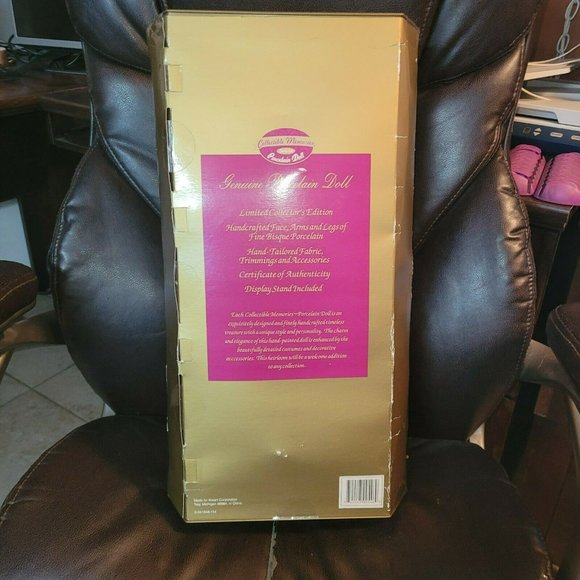 RARE Hard to Find New, Never Opened Collectible Memories Porcelain Doll "Kari" - Picture 4 of 6